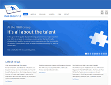 Tablet Screenshot of ithrgroup.com